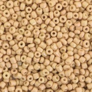 Seed beads 11/0 (2mm) Chamois beige